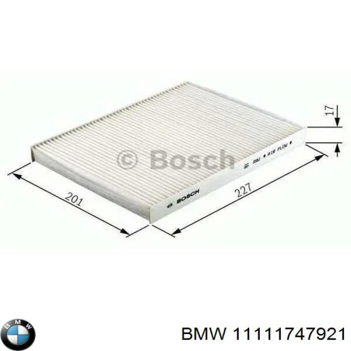 11111745588 BMW Комплект прокладок двигуна, нижній