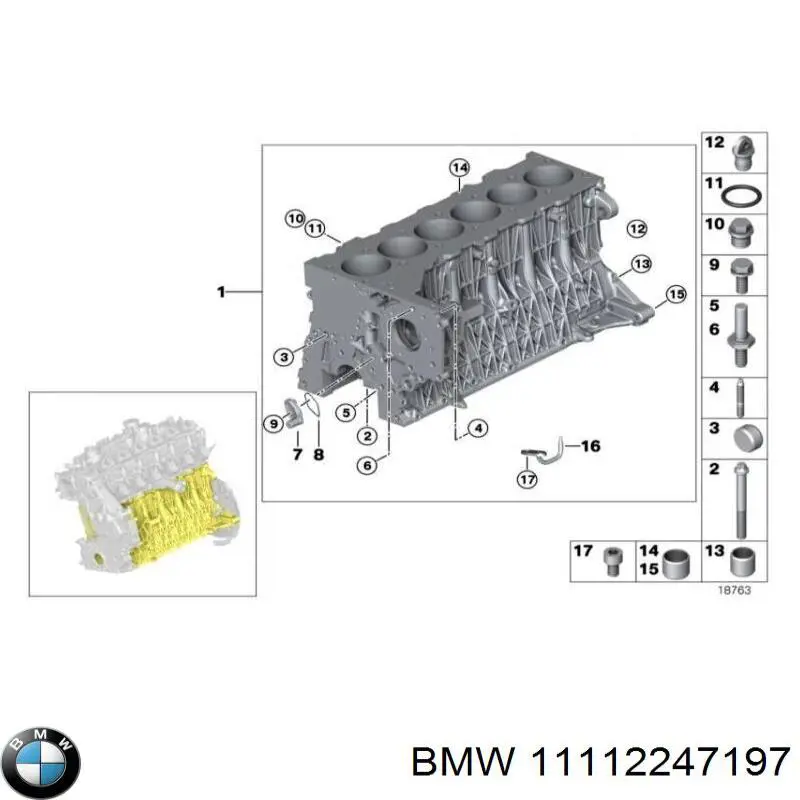  BMW 11112247197 ціна, від 13.38 USD