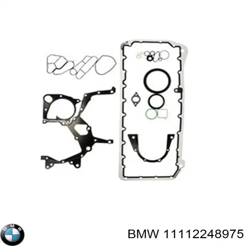 11112248975 BMW Комплект прокладок двигуна, нижній