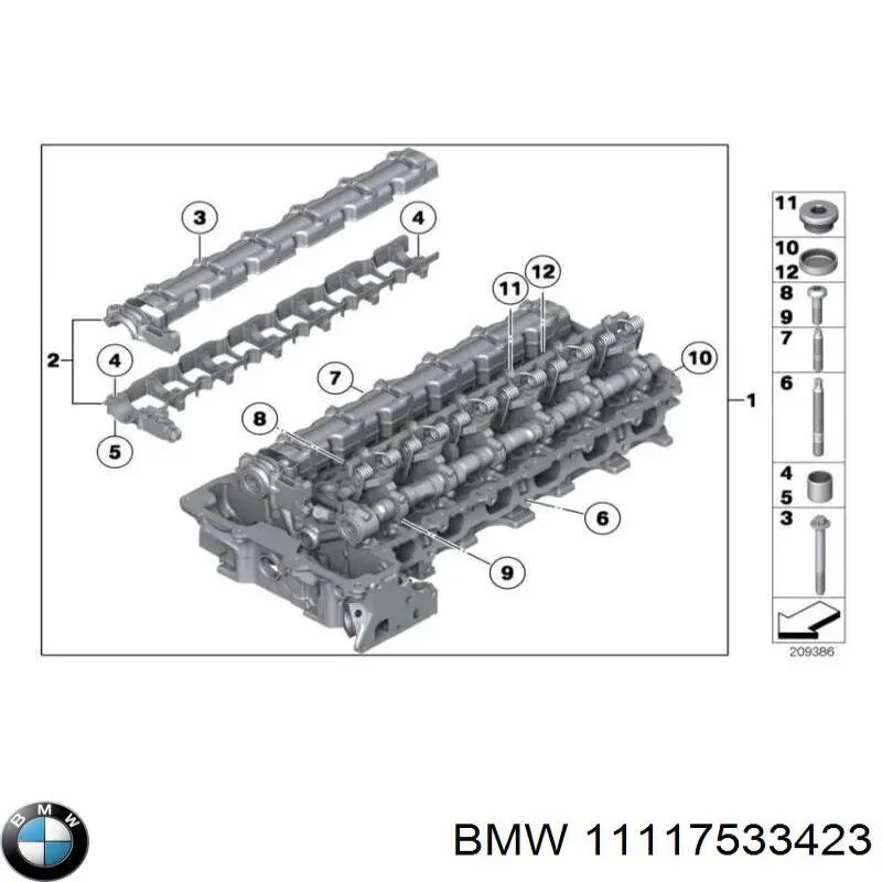  BMW 11117533423 ціна, від 9.11 USD