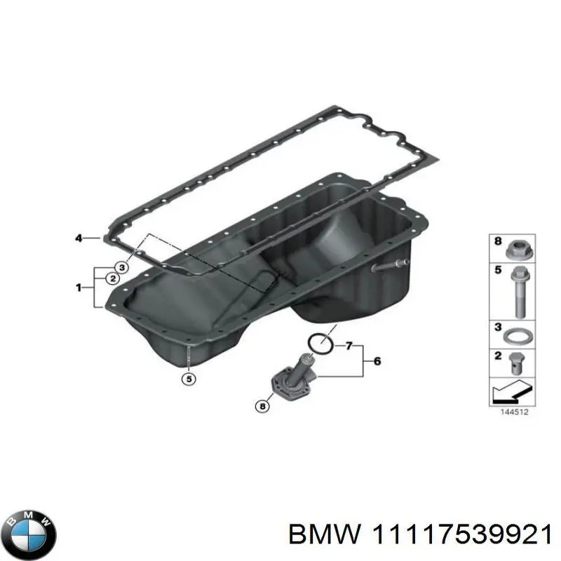  BMW 11117539921 ціна, від 15.25 USD