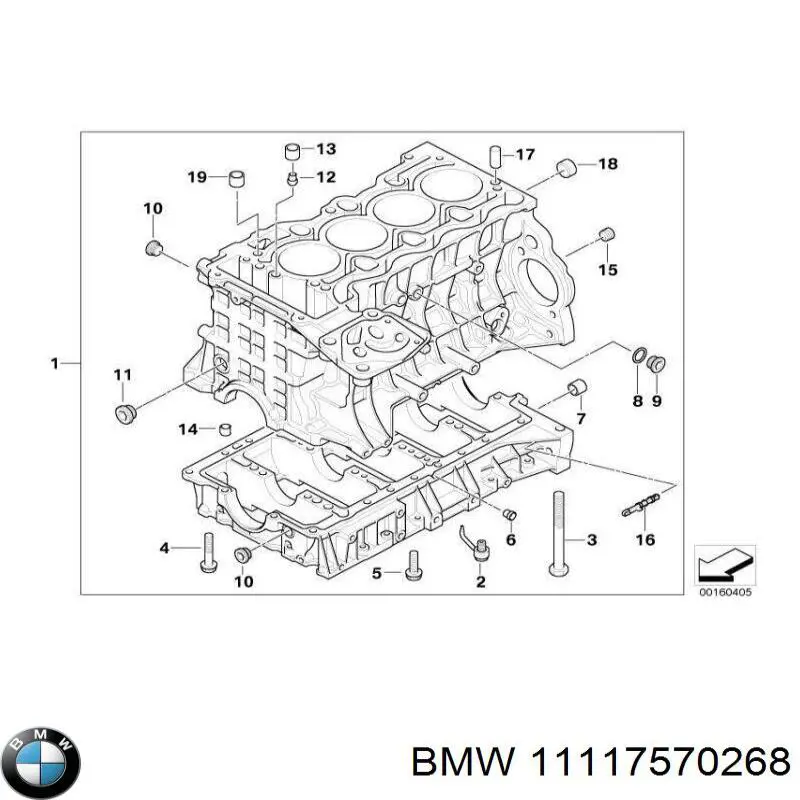 Купити 11117570268 BMW 