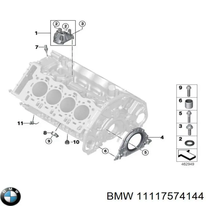  11117574144 BMW