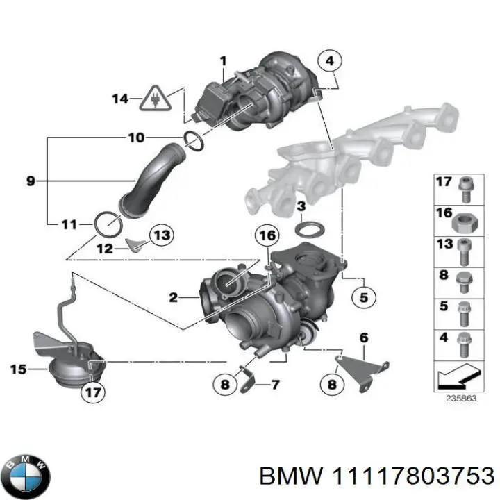  BMW 11117803753