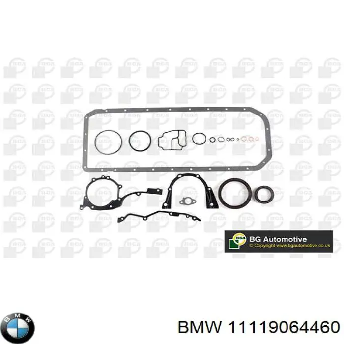 11119064460 BMW комплект прокладок двигуна, нижній