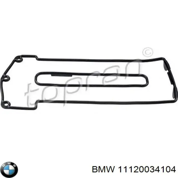 Прокладка клапанної кришки, права BMW 11120034104 ціна, від 23.56 USD