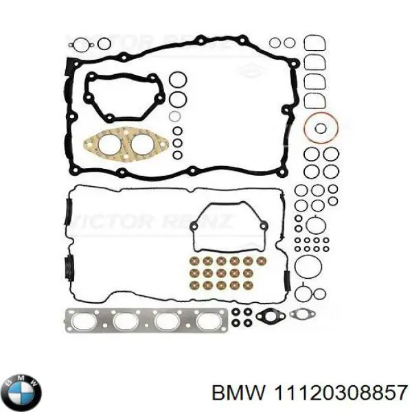 Купити 11120308857 BMW Комплект прокладок двигуна, верхній