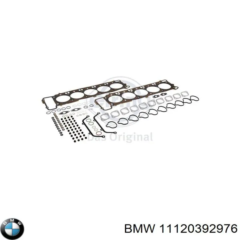 Комплект прокладок двигуна, верхній BMW 11120392976 ціна, від 1405.97 USD