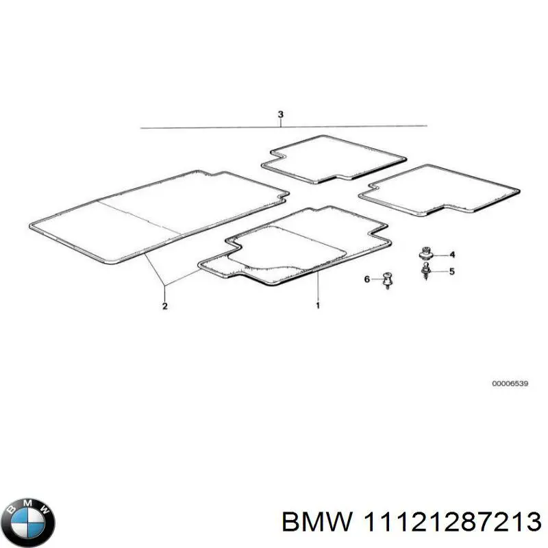 Ущільнююче кільце форсунок інжектора BMW 11121287213 ціна, від 4.17 USD