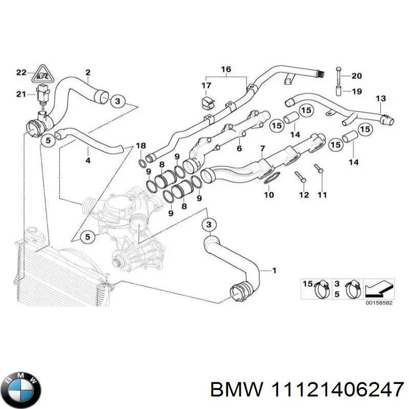  BMW 11121406247 ціна, від 11.36 USD