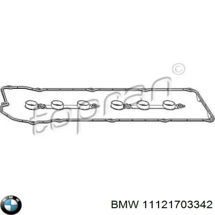 11121703342 BMW прокладка клапанної кришки двигуна