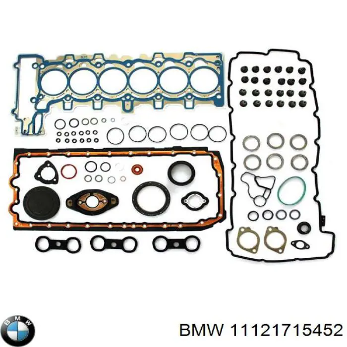 11121715452 BMW прокладка головки блока циліндрів (гбц)