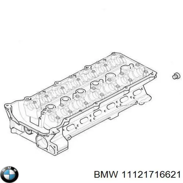 Купити 11121716621 BMW Головка блоку