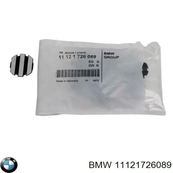Заглушка панелі захисту bmw 11121726089 на BMW 3 (E46)