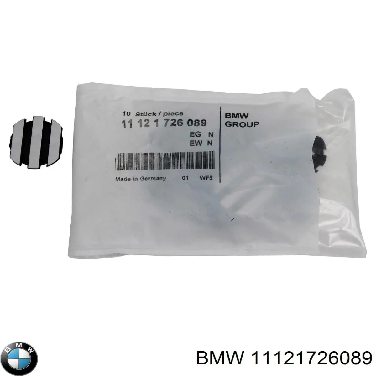 Заглушка клапанної кришки BMW 11121726089 ціна, від 6.08 USD