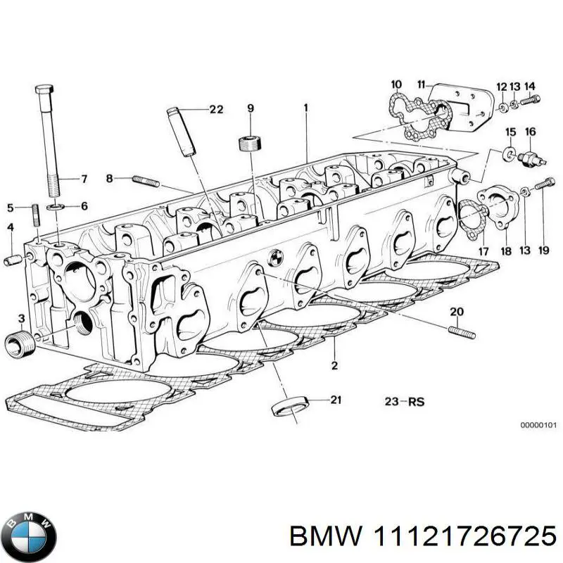 Купити 11121726725 BMW 