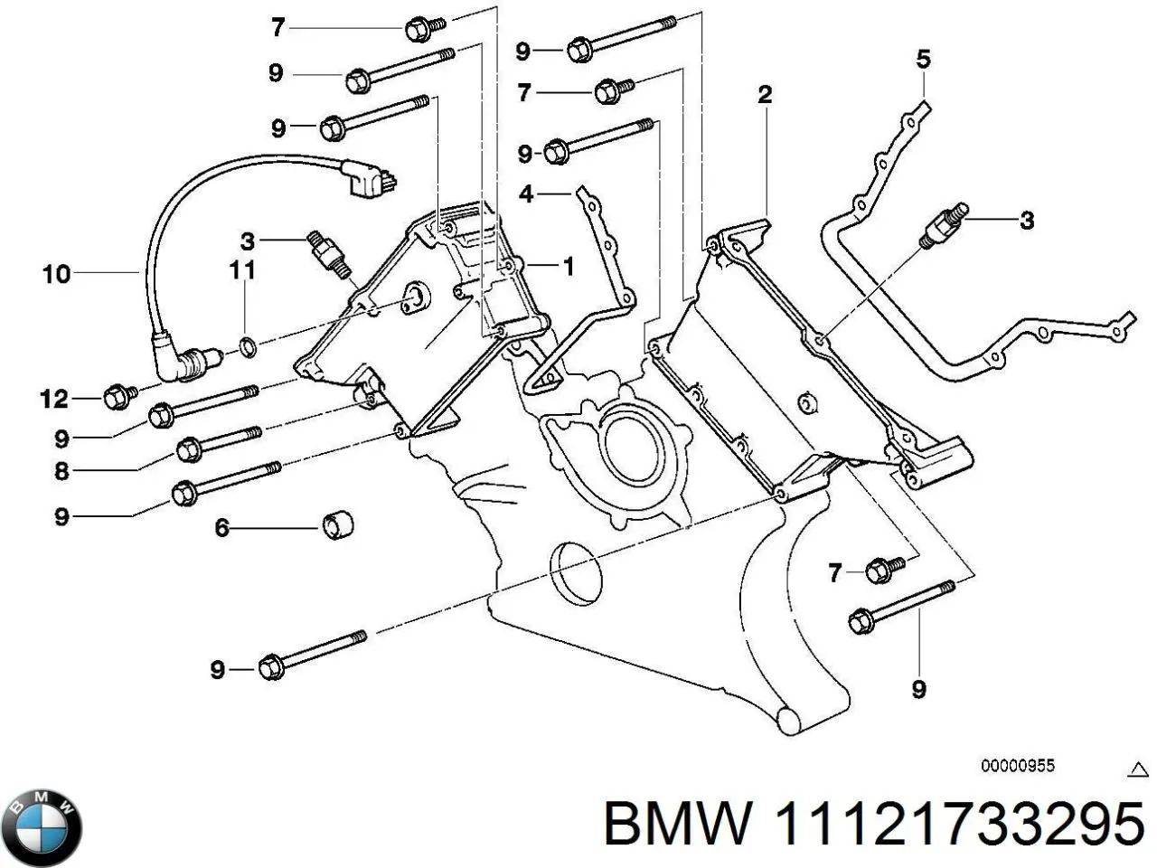  BMW 11121733295 ціна, від 14.97 USD