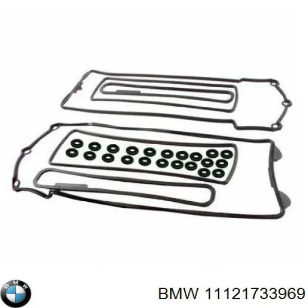 11121733969 BMW прокладка клапанної кришки двигуна, верхня