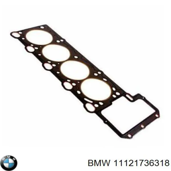 11121736318 BMW прокладка головки блока циліндрів (гбц, ліва)