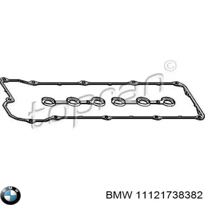 11121738382 BMW Прокладка кришки клапанної 