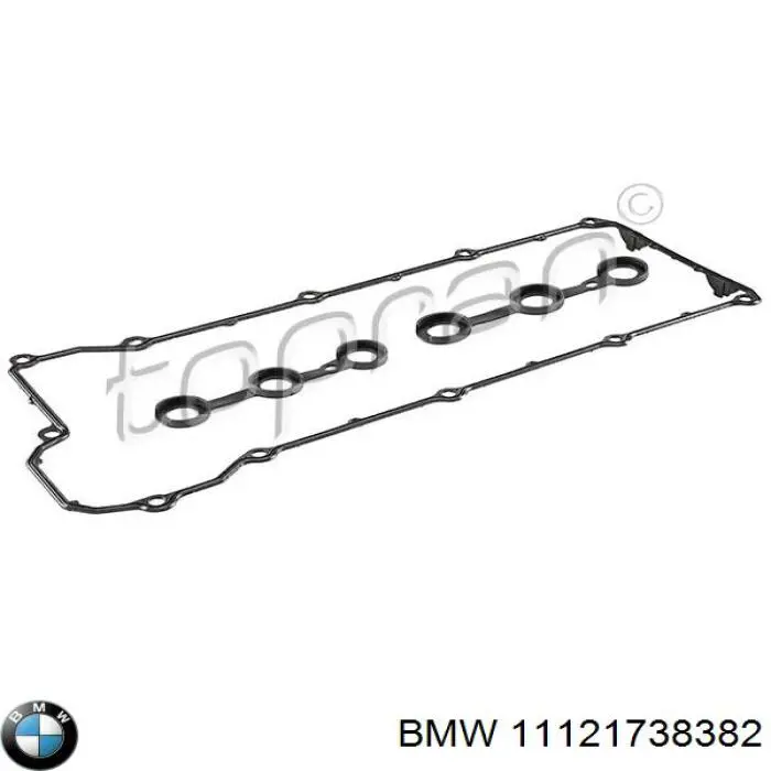 Прокладка клапанної кришки двигуна BMW 11121738382 ціна, від 14.50 USD