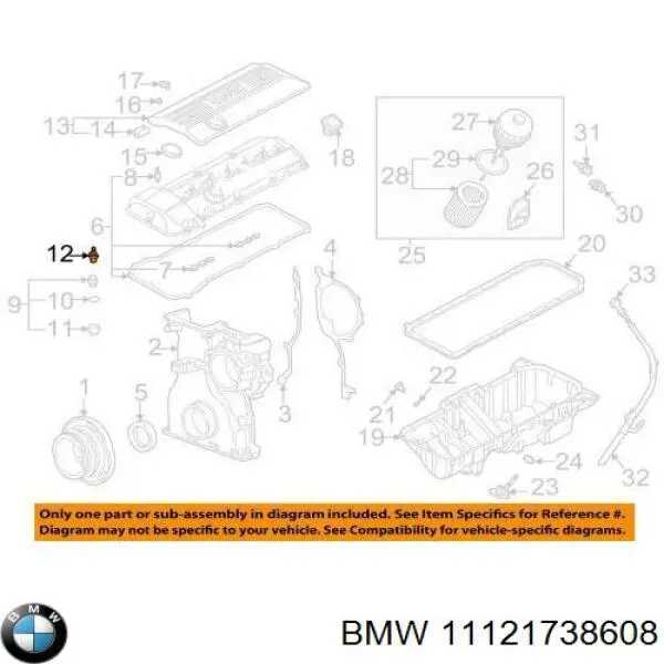  11121738608 BMW