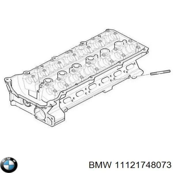 11121748073 BMW Головка циліндрів