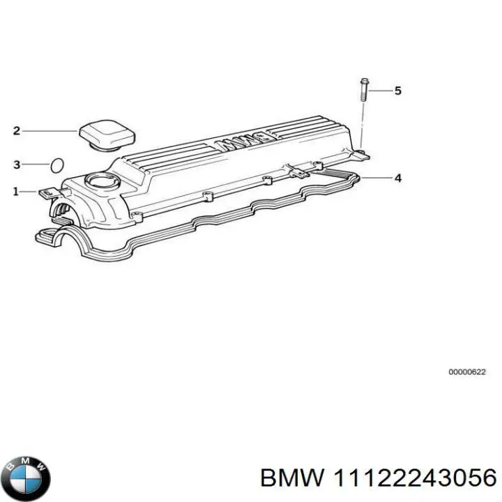 11122243056 BMW Болт кріплення головки блоку циліндрів
