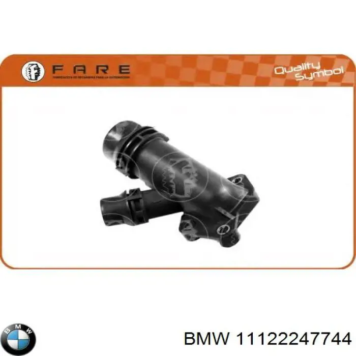 Купити 11122247744 BMW Фланець системи охолодження (трійник)