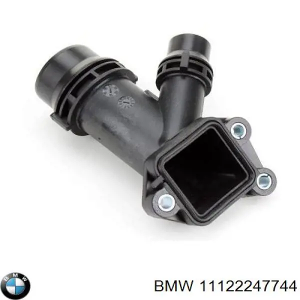 11122247744 BMW фланець системи охолодження (трійник)