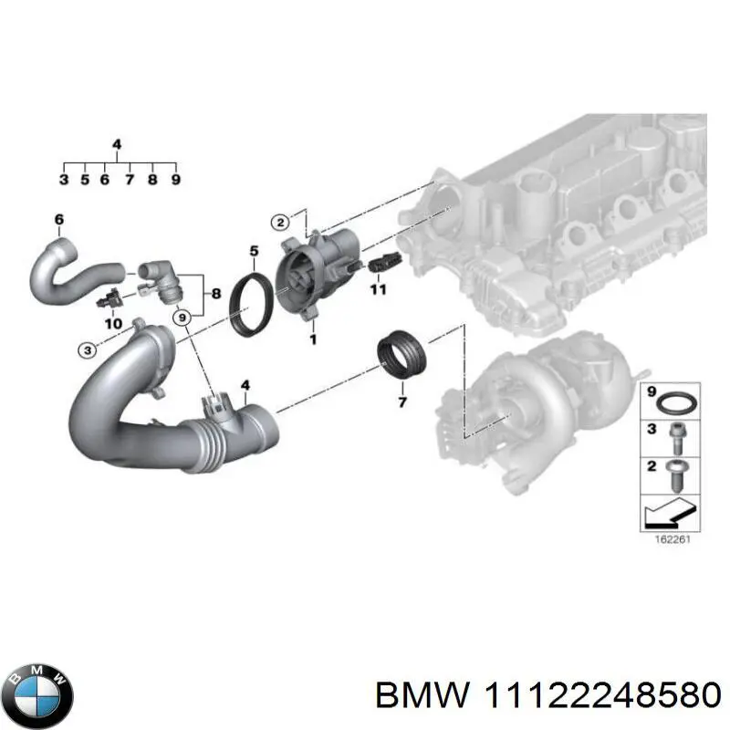 Купити 2248580 BMW Кришка розширювального бачка