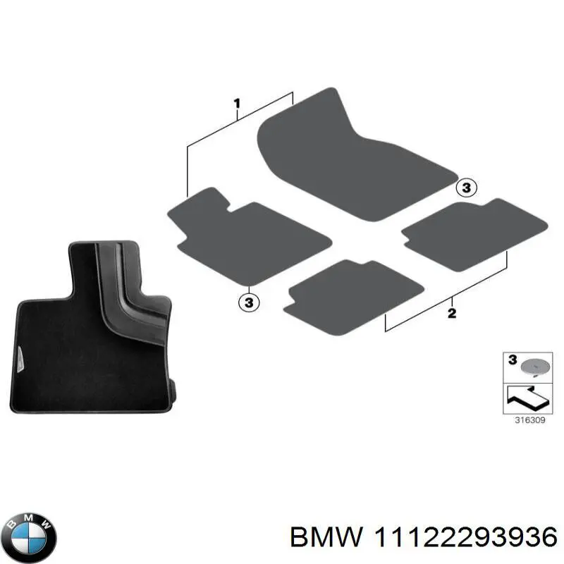 11122293936 BMW 