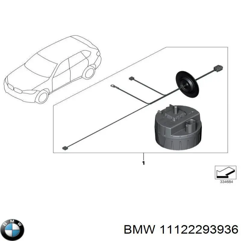 Купити 11122293936 BMW 