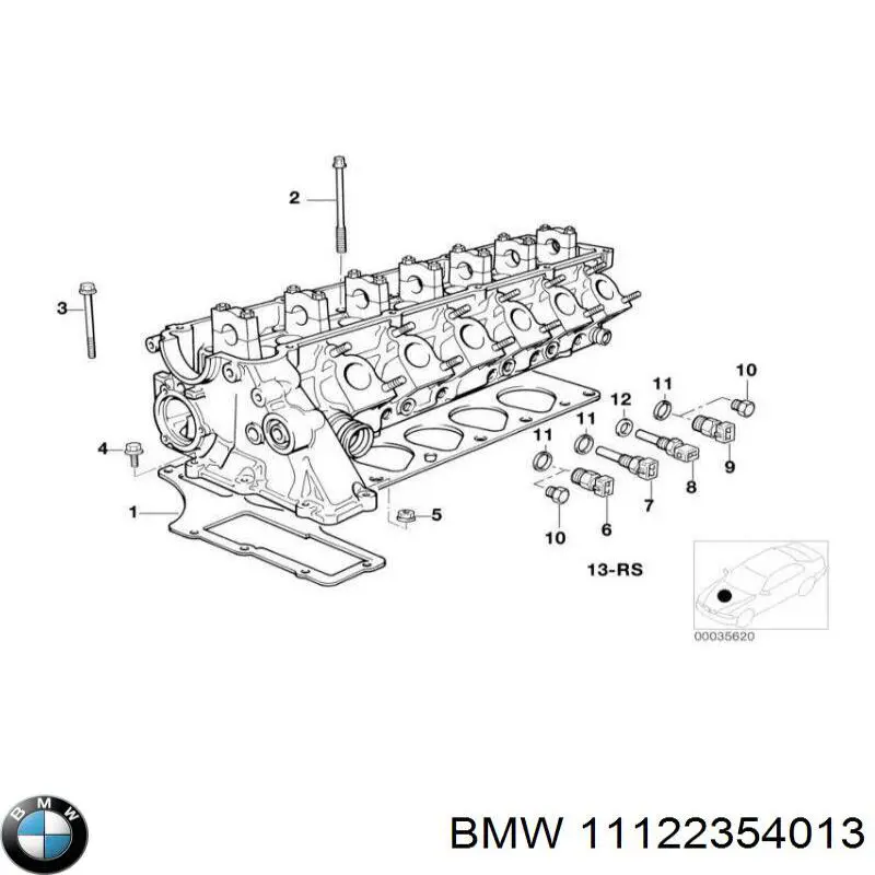 Купити 11122354013 BMW Прокладка ГБЦ