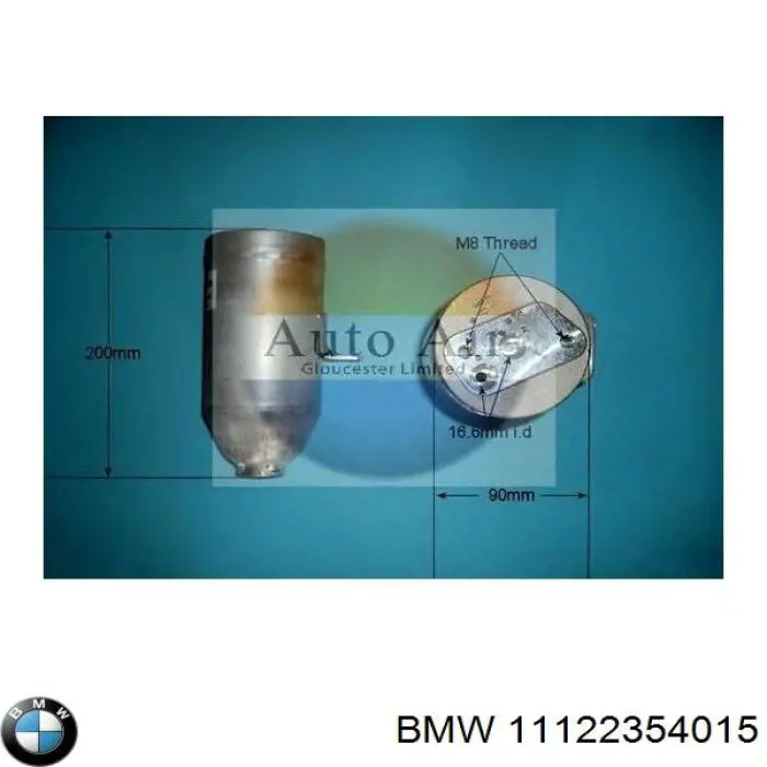 11122354015 BMW прокладка головки блока циліндрів (гбц)
