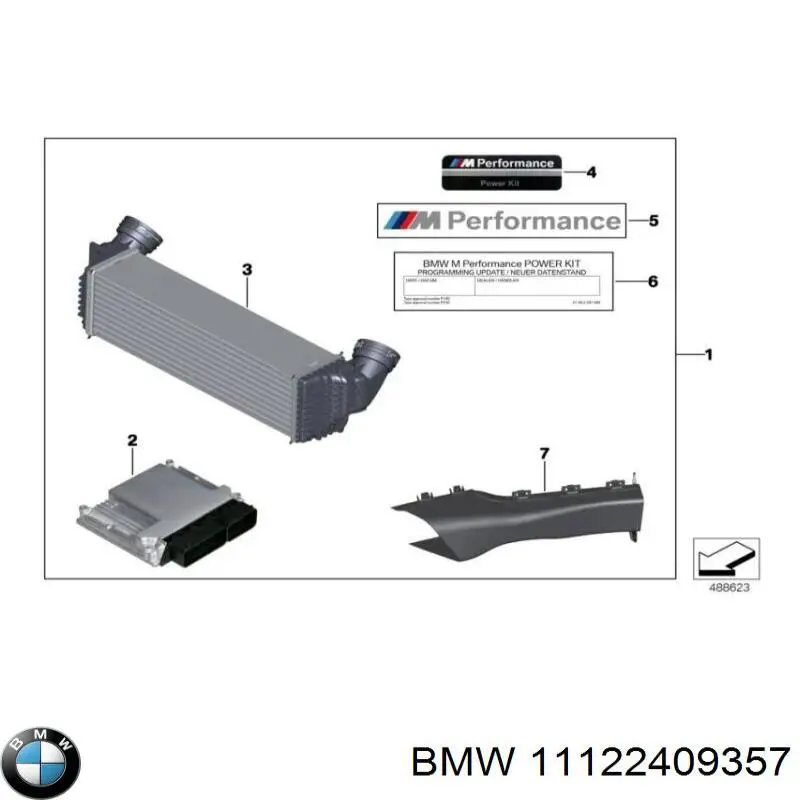 BMW 11122409357 ціна, від 1634.48 USD