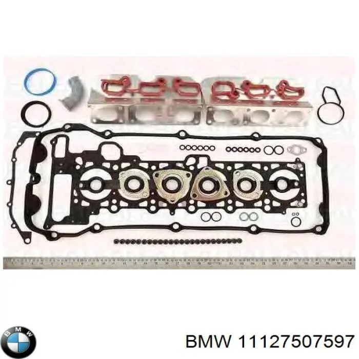 11127507597 BMW комплект прокладок двигуна, верхній