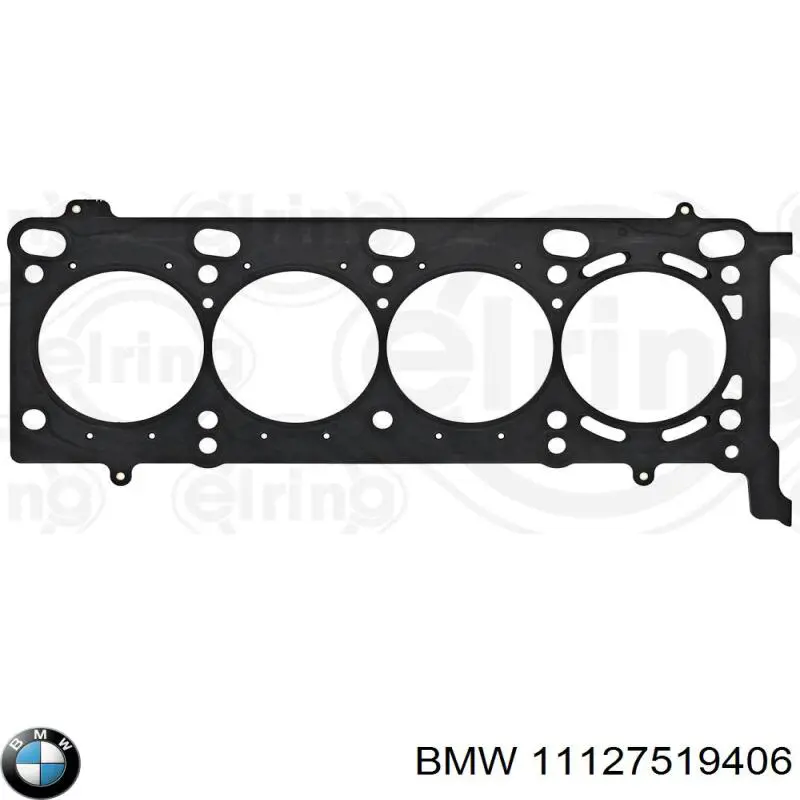 11127519406 BMW прокладка головки блока циліндрів (гбц, права)