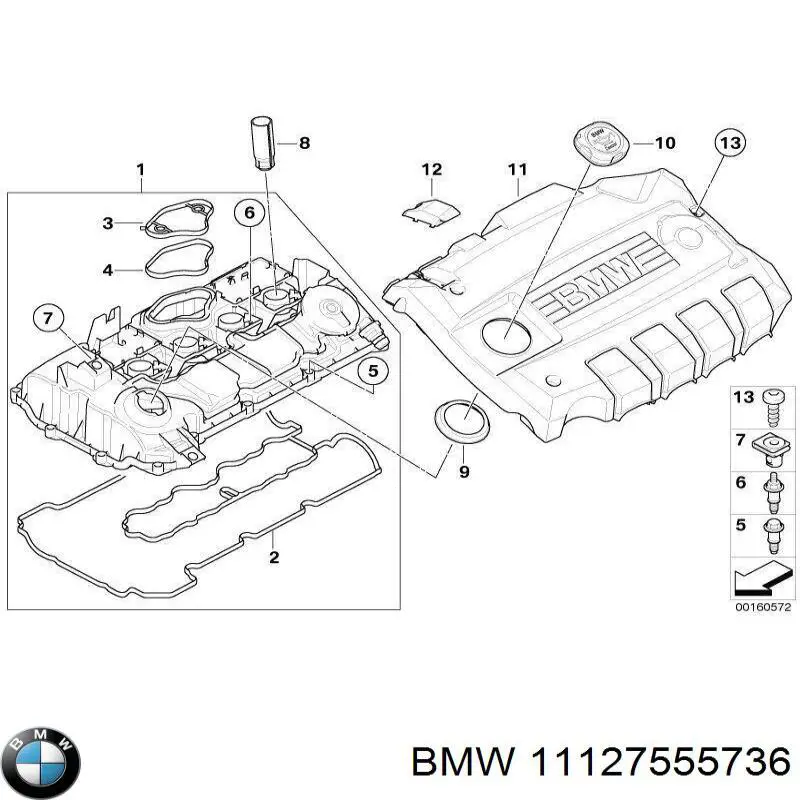 11127555736 BMW 