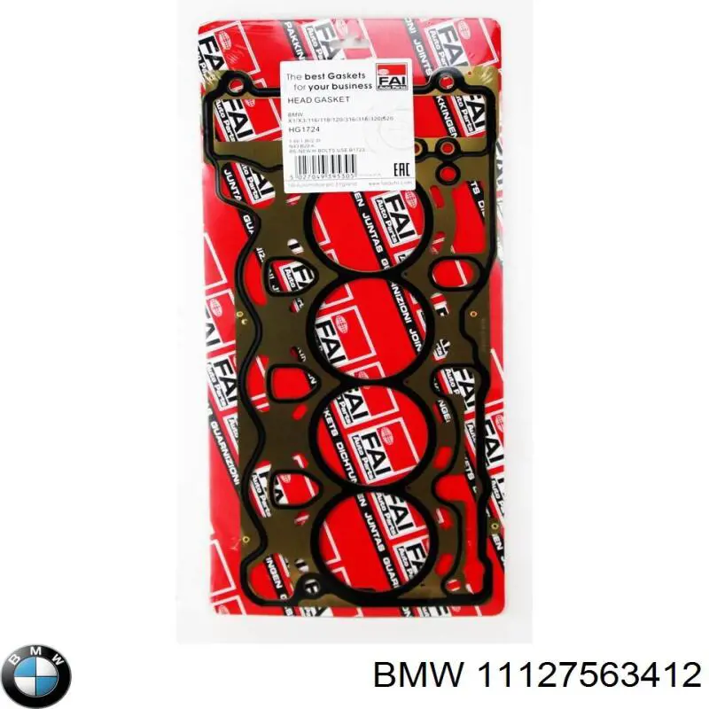 Купити 11127563412 BMW Прокладка ГБЦ