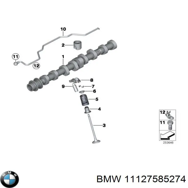  BMW 11127585274 ціна, від 8.33 USD