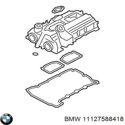 Прокладка клапанної кришки двигуна BMW 11127588418