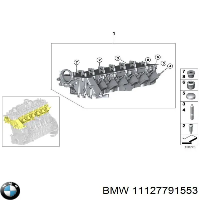 Купити 11127791553 BMW Шпилька випускного колектора
