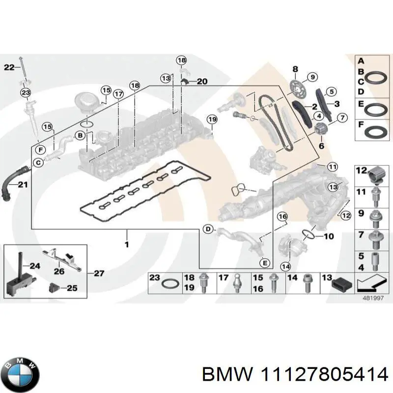  11127805414 BMW