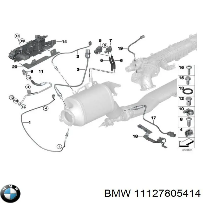  11127805414 BMW