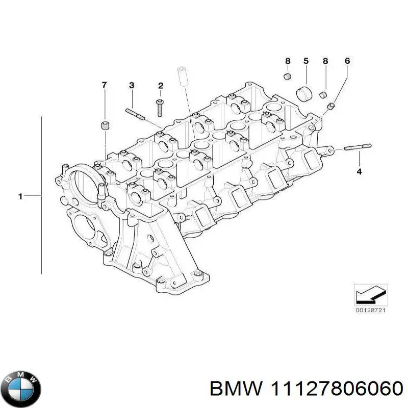 Головка циліндрів на BMW X5  E53