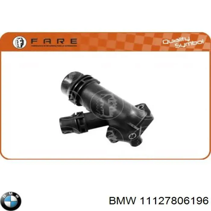 Водяний патрубок BMW 11127806196 ціна, від 9.32 USD