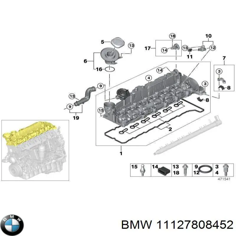 11127808452 BMW 