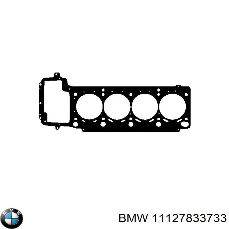 11127833733 BMW Прокладка головки блоку циліндрів (ГБЦ), права