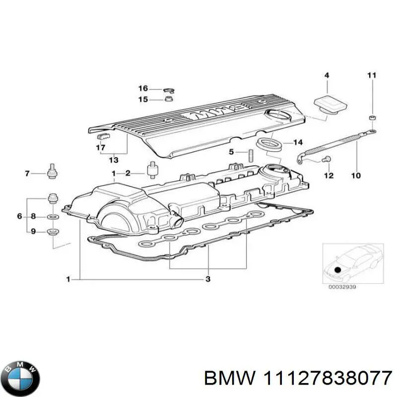 11127838077 BMW 
